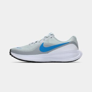 Nike Revolution 8 hombre Pure Platinum Blue Hero – vista lateral