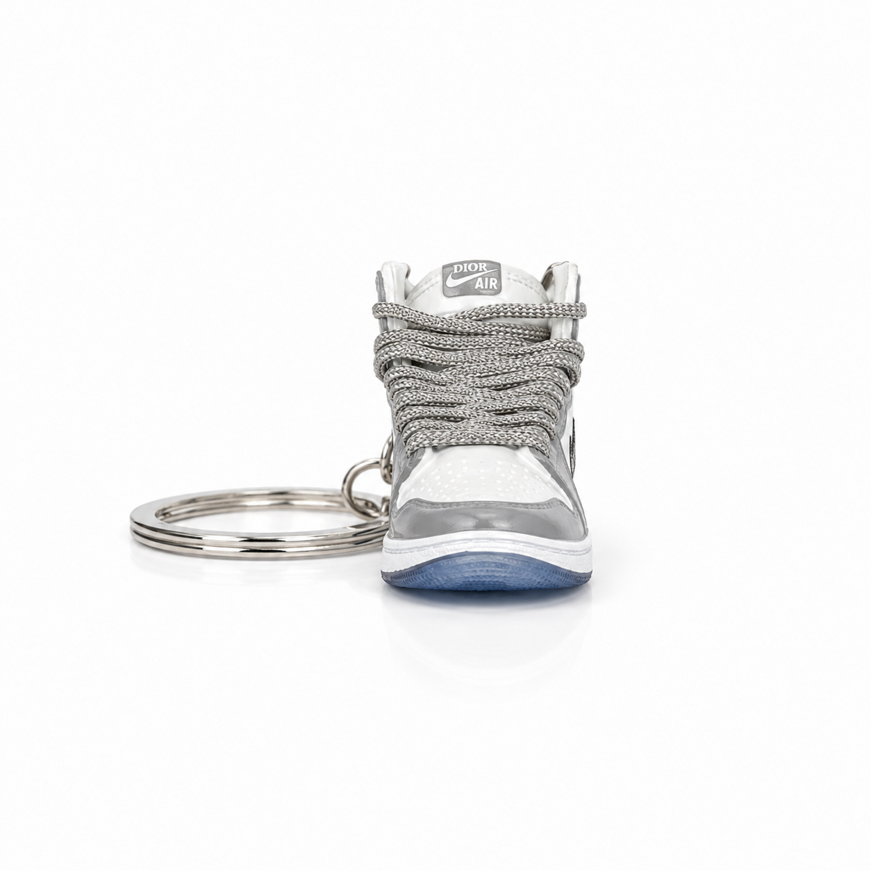 Mini sneaker Air Jordan 1 High Dior vista frontal
