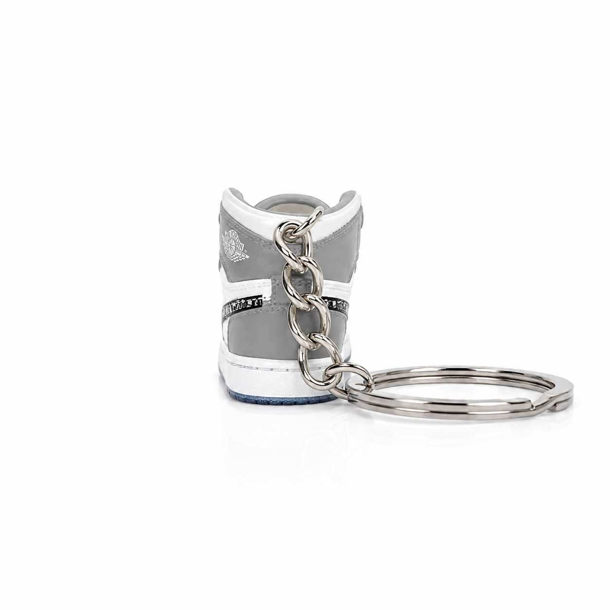 Mini sneaker Air Jordan 1 High Dior vista trasera