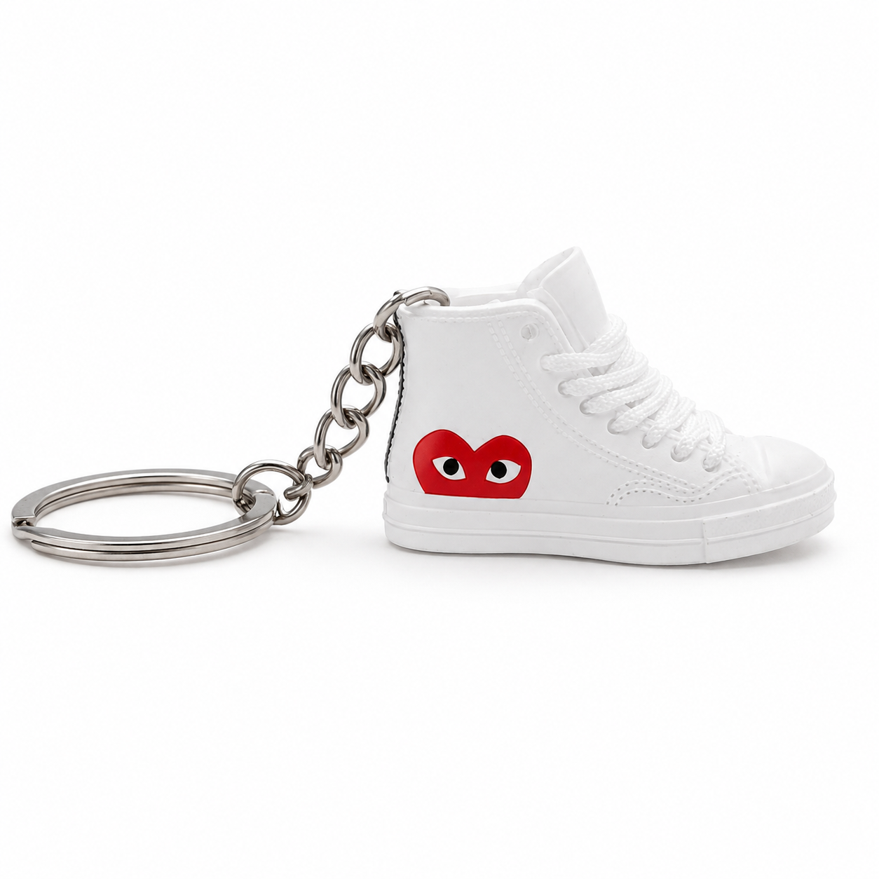 Mini sneaker Converse Comme des Garcons PLAY White corazón PLAY