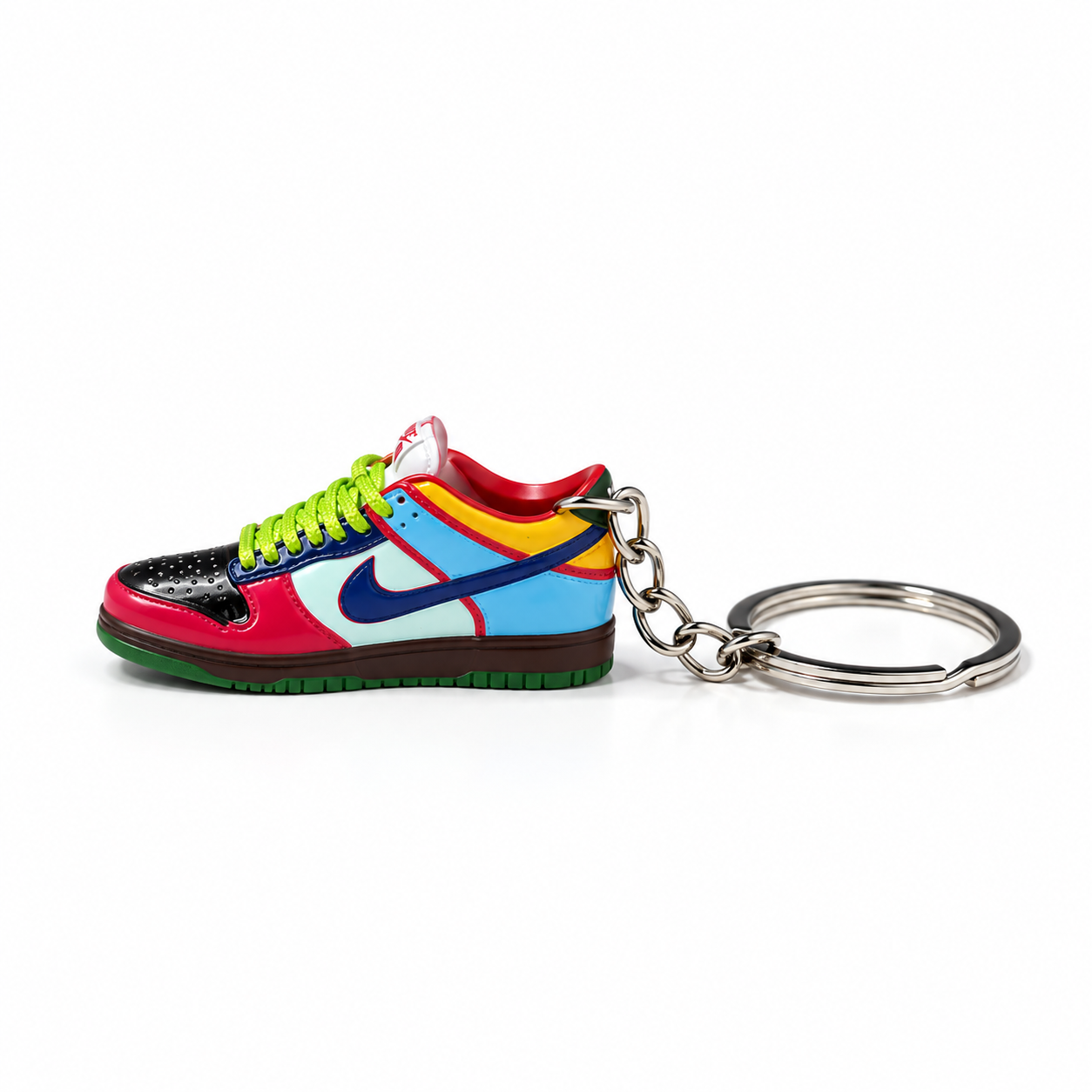 Mini sneaker Nike SB Dunk Low What The Dunk derecha lateral