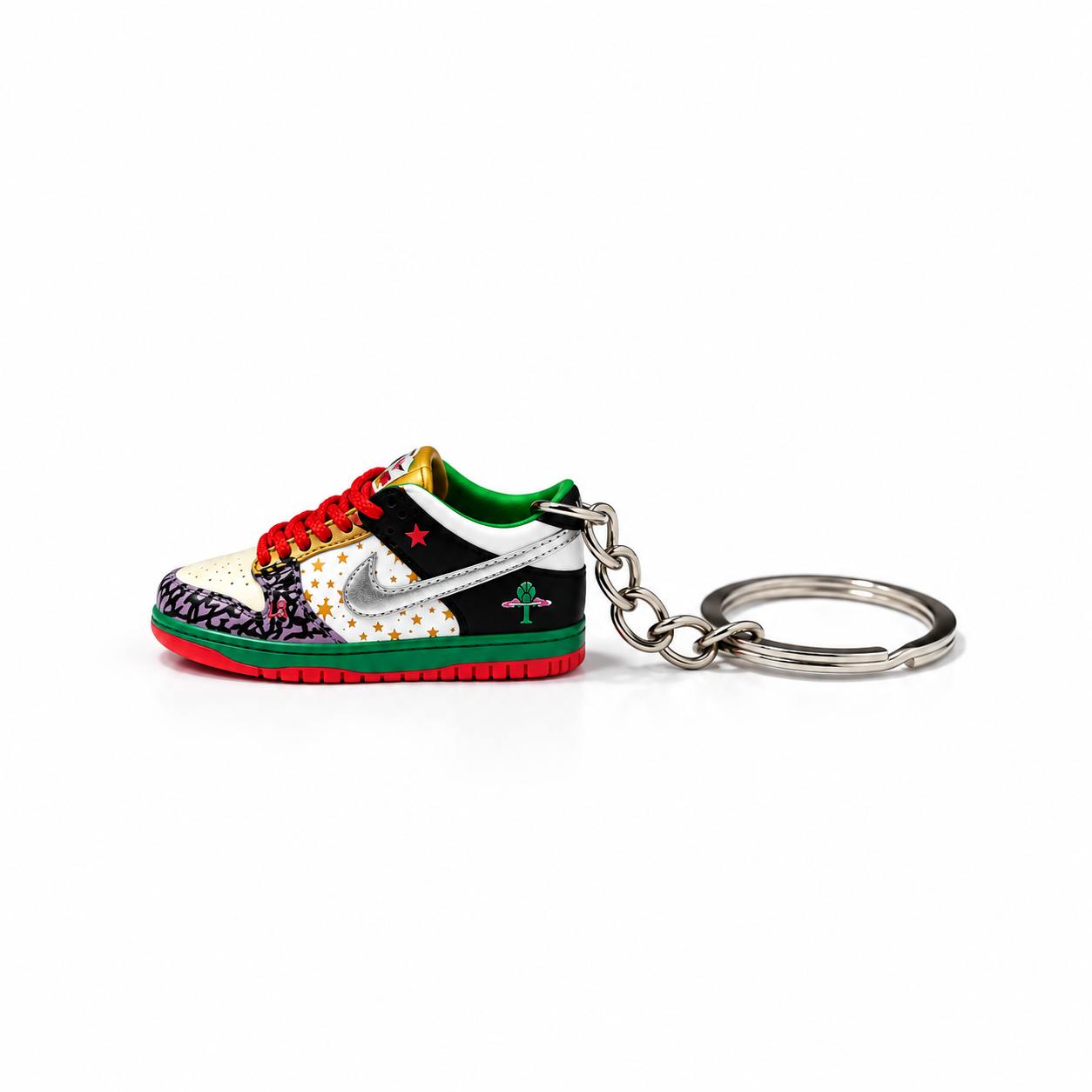 Mini sneaker Nike SB Dunk Low What The Dunk izquierda lateral